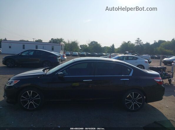 1HGCR2F76GA021850 2016 HONDA ACCORD Black 