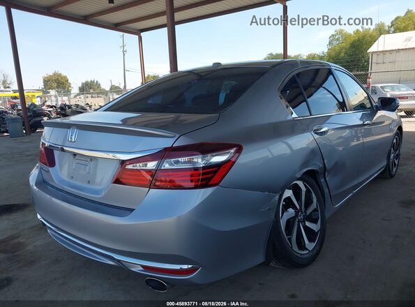 1HGCR2F76HA223704 2017 HONDA ACCORD Серебряный Задняя правая четверть