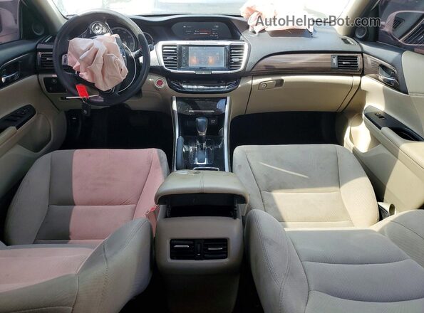 1HGCR2F77GA227470 2016 HONDA ACCORD White Առջևի վահանակի տեսք