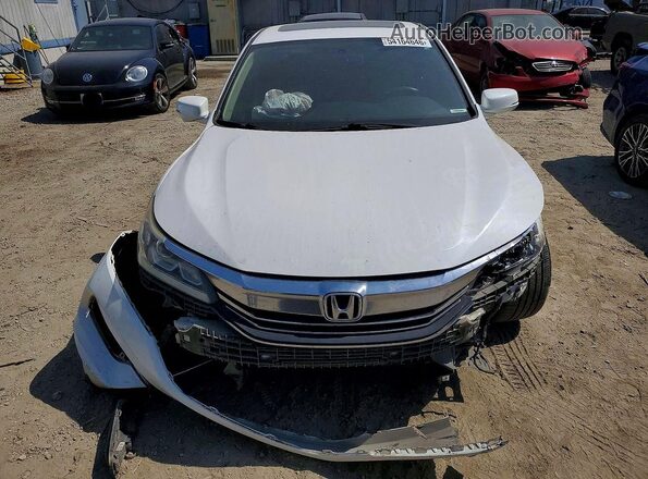 1HGCR2F77GA227470 2016 HONDA ACCORD White Դիմացի տեսք
