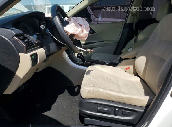 1HGCR2F77GA227470 2016 HONDA ACCORD White Սալոնի դիմացի տեսք