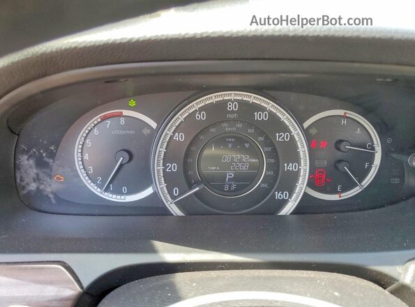 1HGCR2F77GA227470 2016 HONDA ACCORD White Սարքավորումների վահանակի տեսք