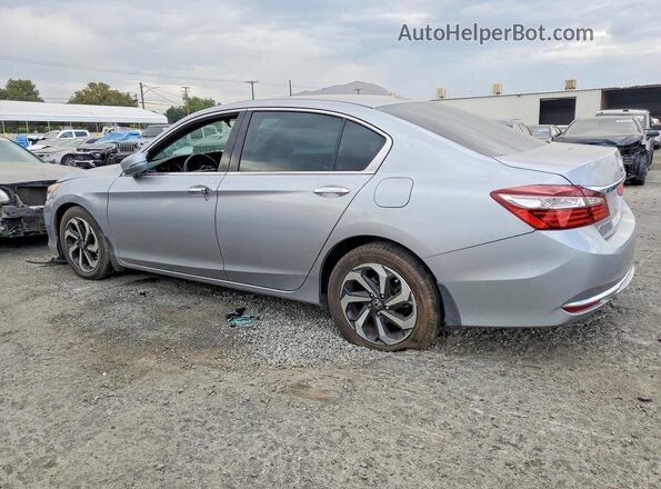 1HGCR2F78GA055563 2016 HONDA ACCORD Silver Задня ліва чверть
