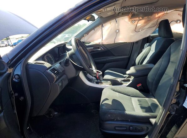 1HGCR2F78GA220463 2016 HONDA ACCORD Black Front interior view