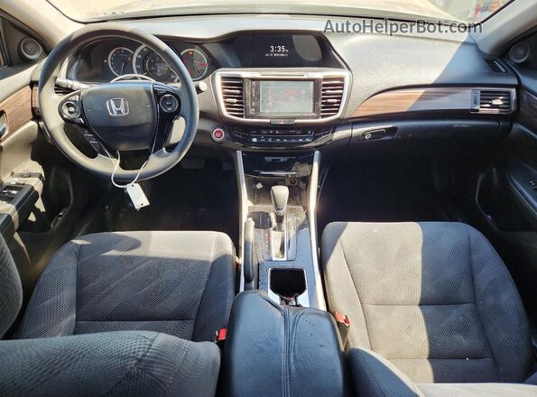 1HGCR2F79GA091570 2016 HONDA ACCORD Black Вид панелі приладів