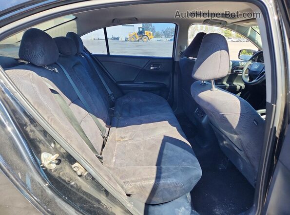 1HGCR2F79GA091570 2016 HONDA ACCORD Black Вид задніх сидінь