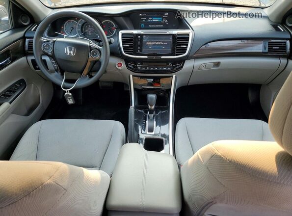 1HGCR2F79GA206085 2016 HONDA ACCORD Gray Vista del salpicadero