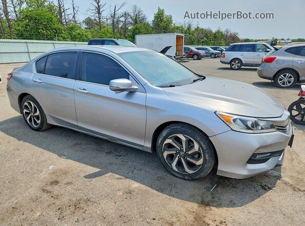 1HGCR2F79HA218562 2017 HONDA ACCORD Серебряный Передняя правая четверть