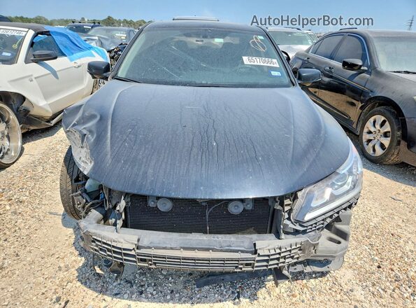 1HGCR2F7XGA025271 2016 HONDA ACCORD Black წინა ხედი