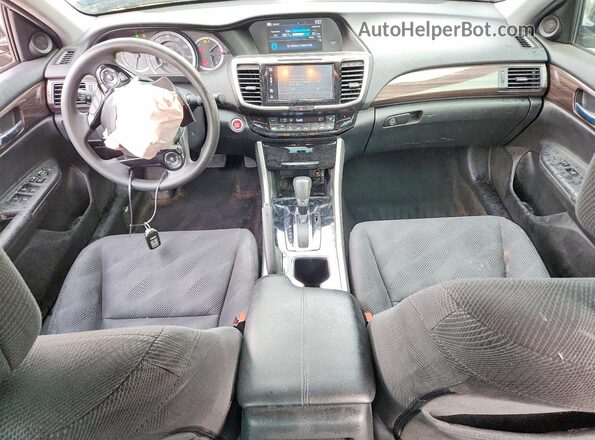 1HGCR2F7XGA193833 2016 HONDA ACCORD Brown წინა პანელის ხედი