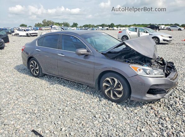 1HGCR2F80GA011498 2016 HONDA ACCORD Gray წინა მარჯვენა