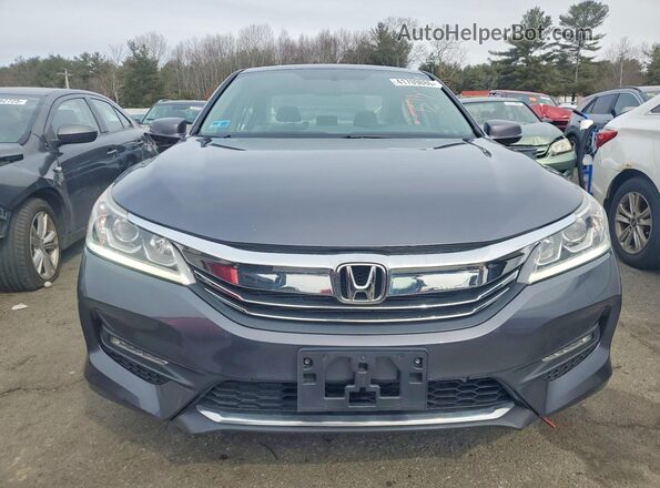 1HGCR2F80GA177486 2016 HONDA ACCORD Серый Вид спереди