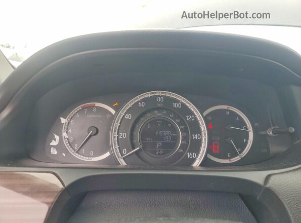 1HGCR2F80GA177486 2016 HONDA ACCORD Серый Вид щитка приборов