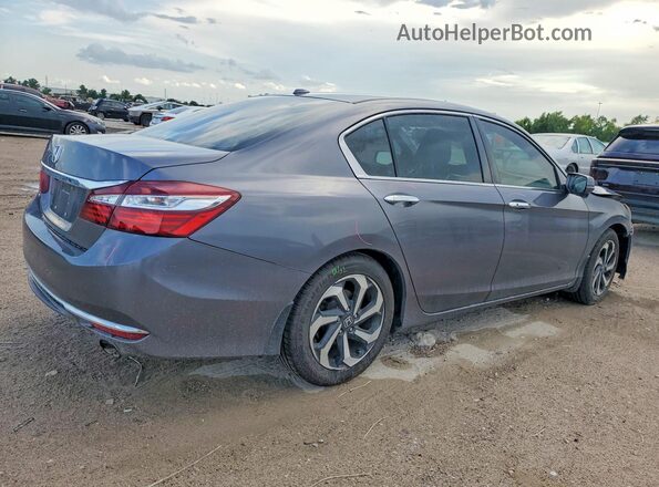 1HGCR2F80GA207246 2016 HONDA ACCORD Gray Հետևի աջ