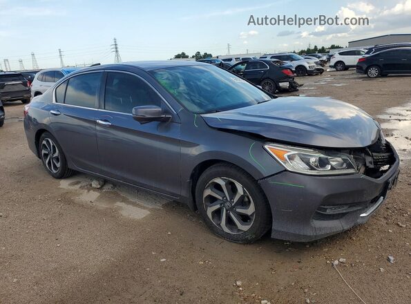 1HGCR2F80GA207246 2016 HONDA ACCORD Gray Առջևի աջ