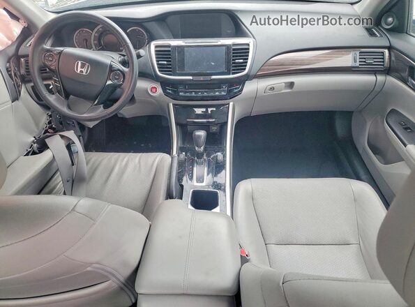 1HGCR2F80HA101638 2017 HONDA ACCORD Blue Առջևի վահանակի տեսք