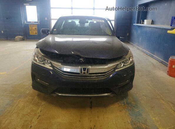 1HGCR2F80HA101638 2017 HONDA ACCORD Blue Դիմացի տեսք