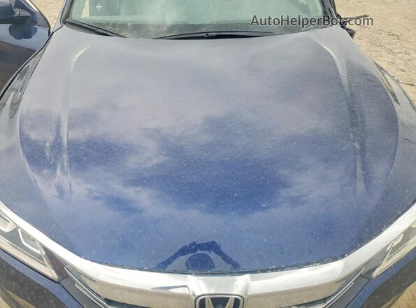1HGCR2F80HA101638 2017 HONDA ACCORD Blue Սալոնի հետևի տեսք