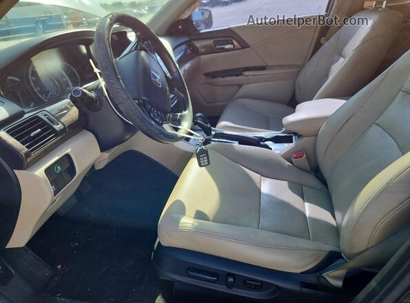 1HGCR2F80HA101817 2017 HONDA ACCORD Black Widok wnętrza z przodu