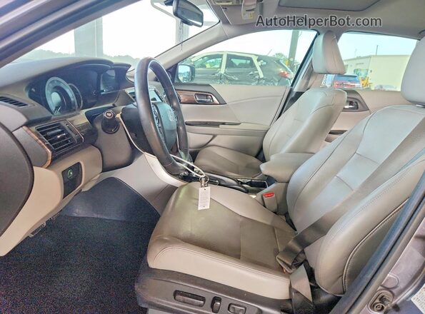 1HGCR2F80HA168532 2017 HONDA ACCORD Charcoal Սալոնի դիմացի տեսք