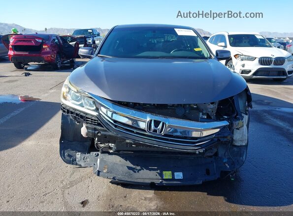 1HGCR2F81GA117149 2016 HONDA ACCORD Серый Вид задней части салона