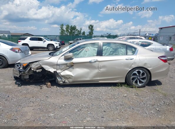 1HGCR2F82GA035589 2016 HONDA ACCORD Tan Vista interior de 360 grados