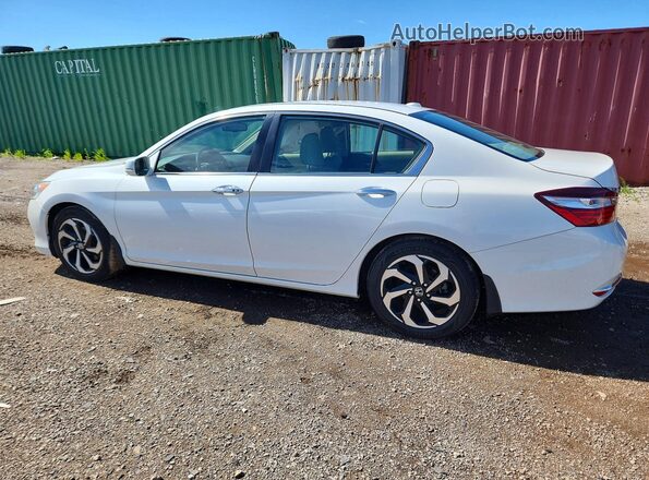 1HGCR2F82HA064222 2017 HONDA ACCORD White Rear left