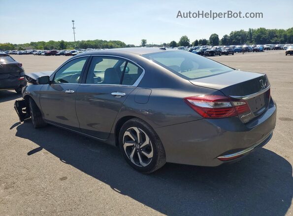 1HGCR2F82HA299669 2017 HONDA ACCORD Gray Tył lewy