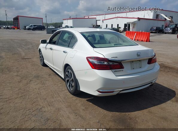 1HGCR2F83GA001855 2016 HONDA ACCORD Белый Задняя левая четверть