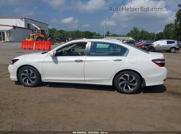 1HGCR2F83GA001855 2016 HONDA ACCORD Белый Панорамный вид салона 360°