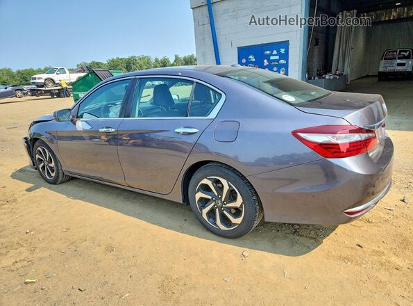 1HGCR2F83GA124619 2016 HONDA ACCORD Gray Tył lewy