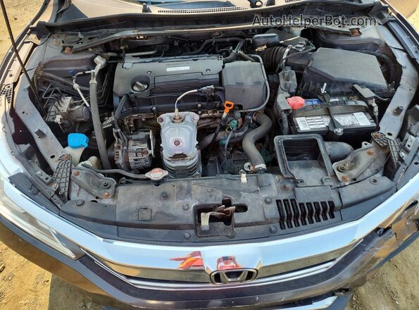 1HGCR2F83GA124619 2016 HONDA ACCORD Gray Widok wnętrza z tyłu
