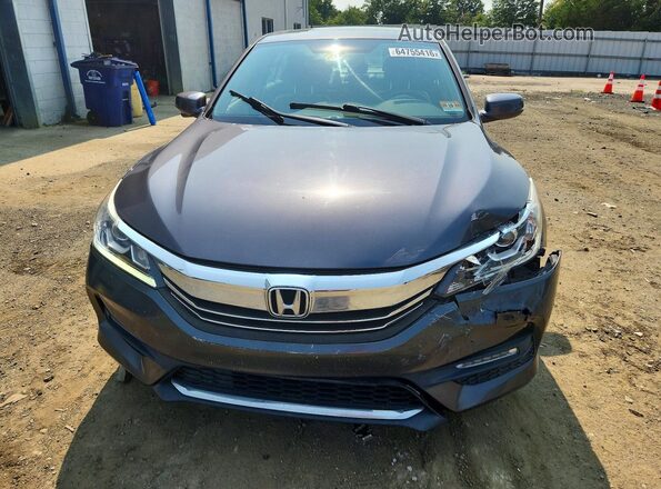 1HGCR2F83GA124619 2016 HONDA ACCORD Gray Widok z przodu
