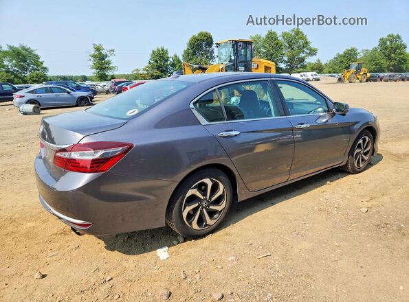 1HGCR2F83GA124619 2016 HONDA ACCORD Gray Tył prawy