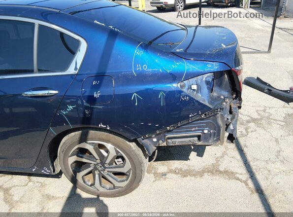 1HGCR2F83HA184952 2017 HONDA ACCORD Dark Blue 