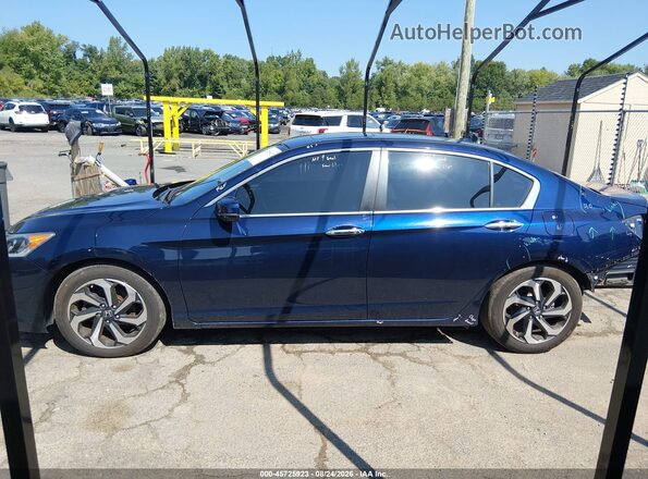 1HGCR2F83HA184952 2017 HONDA ACCORD Dark Blue 