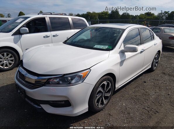 1HGCR2F84GA054189 2016 HONDA ACCORD White Передня ліва чверть