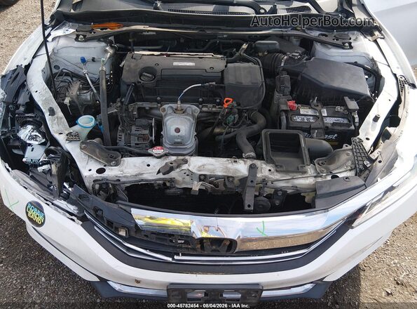 1HGCR2F84GA054189 2016 HONDA ACCORD White Вид ззаду