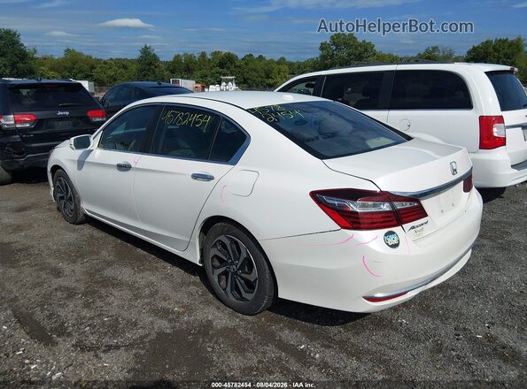 1HGCR2F84GA054189 2016 HONDA ACCORD White Задня ліва чверть