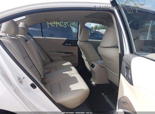 1HGCR2F84GA054189 2016 HONDA ACCORD White Вид наклейки з VIN-кодом