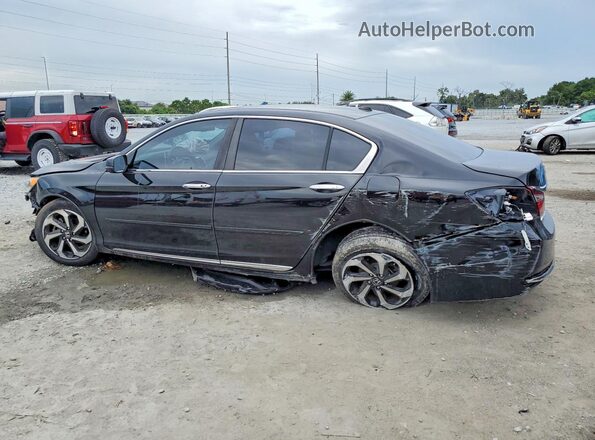 1HGCR2F84GA096359 2016 HONDA ACCORD Black უკანა მარცხენა