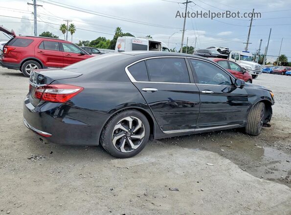 1HGCR2F84GA096359 2016 HONDA ACCORD Black უკანა მარჯვენა