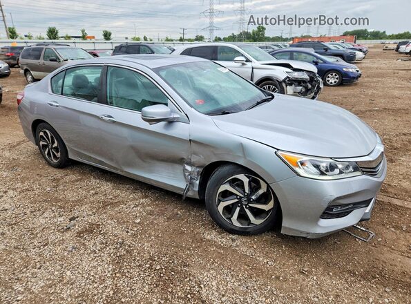 1HGCR2F84GA175319 2016 HONDA ACCORD Silver Передня права чверть