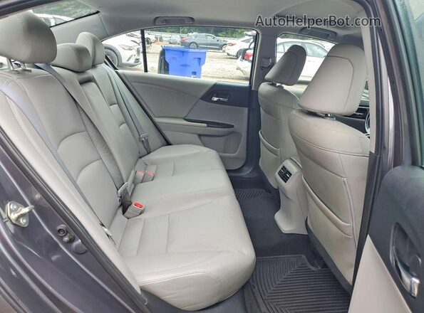 1HGCR2F84GA236457 2016 HONDA ACCORD Серый Вид задних сидений