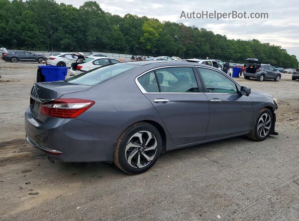 1HGCR2F84GA236457 2016 HONDA ACCORD Серый Задняя правая четверть