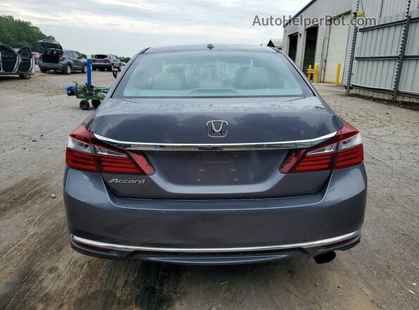 1HGCR2F84GA236457 2016 HONDA ACCORD Серый Вид сзади