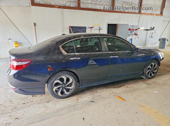 1HGCR2F84HA026149 2017 HONDA ACCORD Black Հետևի աջ