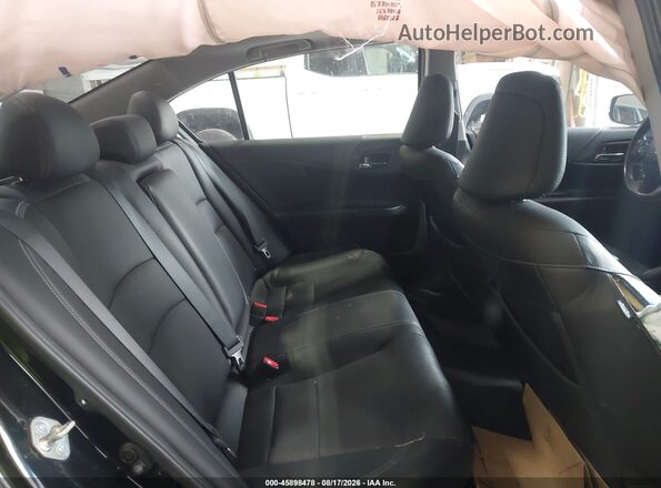1HGCR2F84HA045722 2017 HONDA ACCORD Black Widok naklejki z numerem VIN