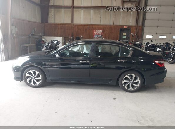 1HGCR2F84HA045722 2017 HONDA ACCORD Black Widok wnętrza 360 stopni