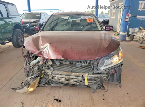 1HGCR2F84HA120404 2017 HONDA ACCORD Burgundy Vista del cuadro de instrumentos